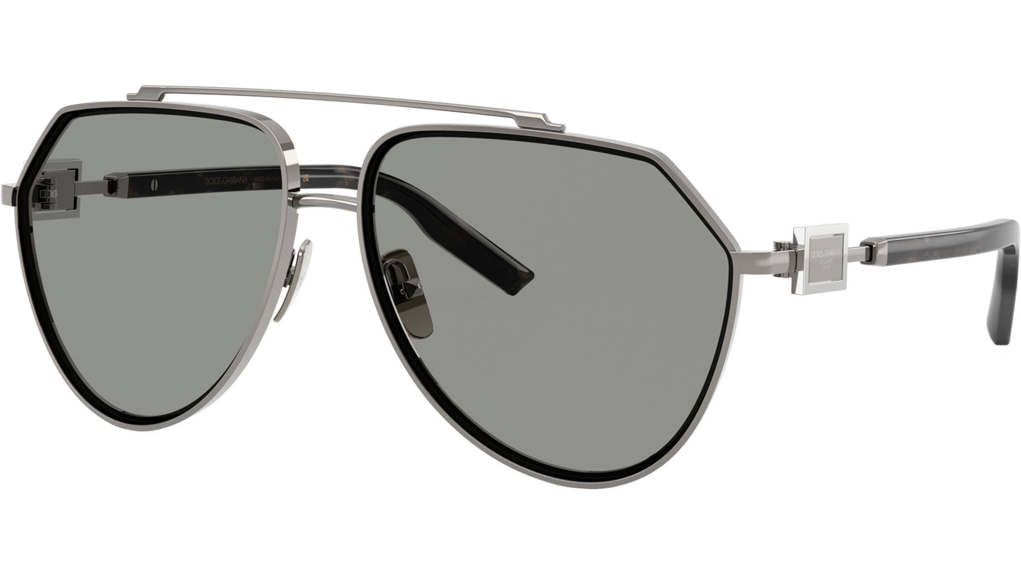 Dolce & Gabbana DG2315 (04/1) 62 | Unisex Gri Güneş Gözlüğü